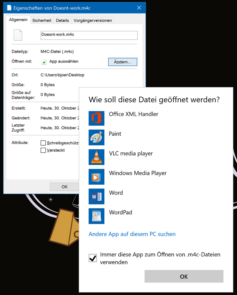 Windows 10 Dateitypen mit Apps verknüpfen funktioniert ...